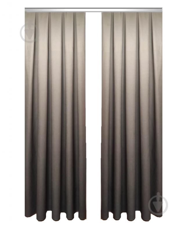 Штора Градиент 250x265 серый Декор-ін - фото 3