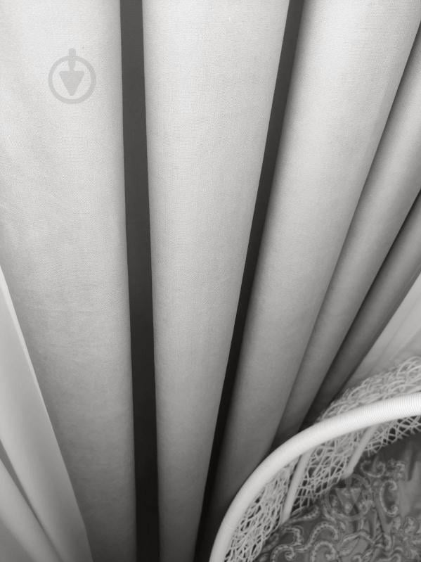Штора Градиент 250x265 серый Декор-ін - фото 5
