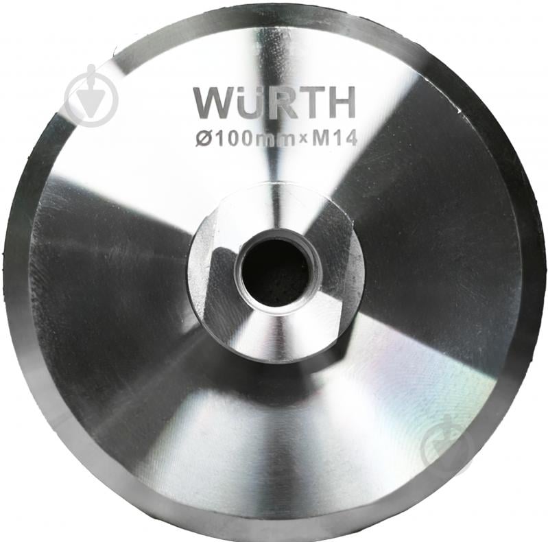Диск опорный WURTH 100 мм М14 1586052100 - фото 1 Диск опорный WURTH 100 мм М14 1586052100 - фото 1
