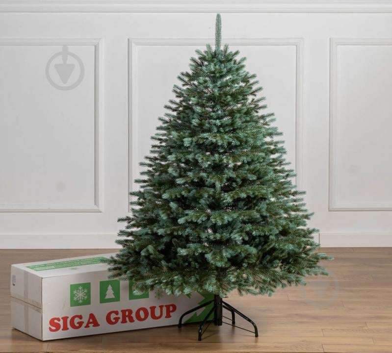 Штучна ялинка лита Аляска 1,50 м зелено-блакитний Siga Group - фото 8 Штучна ялинка лита Аляска 1,50 м зелено-блакитний Siga Group - фото 8
