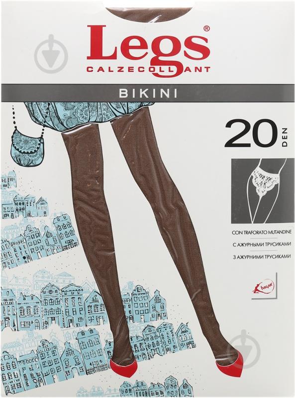 Колготки Legs BIKINI 20 den sand 3 песочный - фото 1