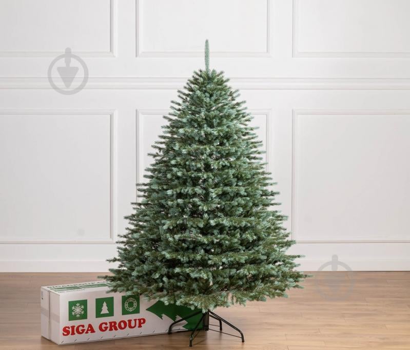 Штучна ялинка лита Аляска 1,80 м зелено-блакитний Siga Group - фото 3 Штучна ялинка лита Аляска 1,80 м зелено-блакитний Siga Group - фото 3