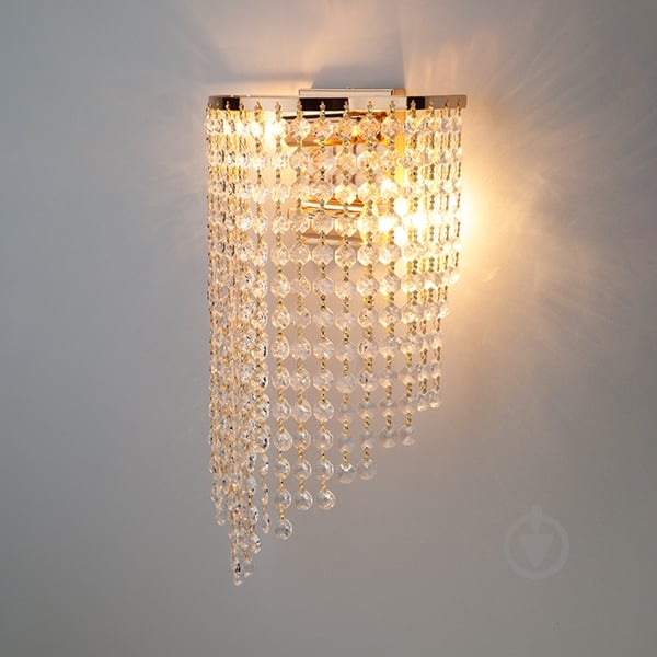 Бра Strotskis Mab 2x60 Вт E27 золото 3102/2 - фото 2