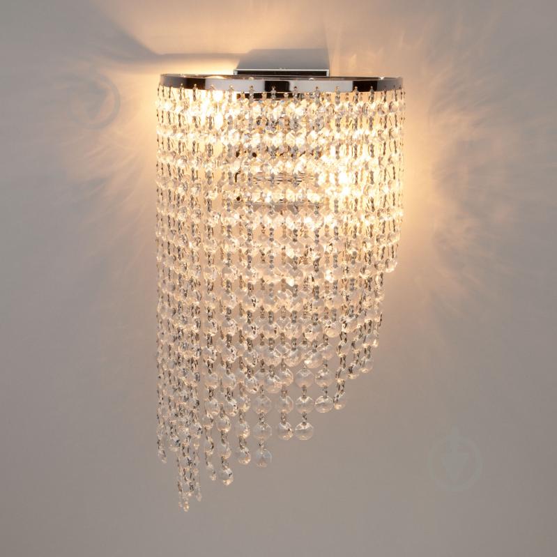 Бра Strotskis Mab 2x60 Вт E27 хром 3102/2 - фото 2