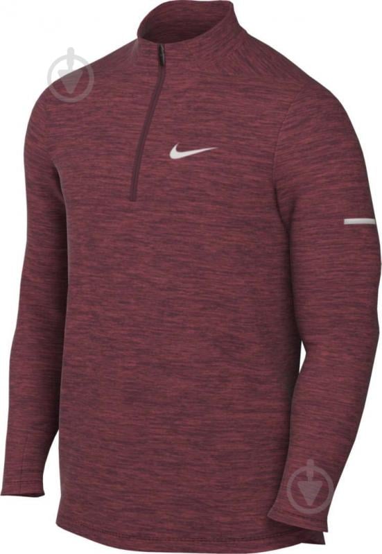 Джемпер Nike M NK DF ELMNT TOP HZ DD4756-681 р.L бордовый - фото 8