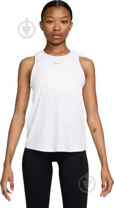 Майка Nike NK ONE CLASSIC DF TANK FN2808-100 р.S білий - фото 1