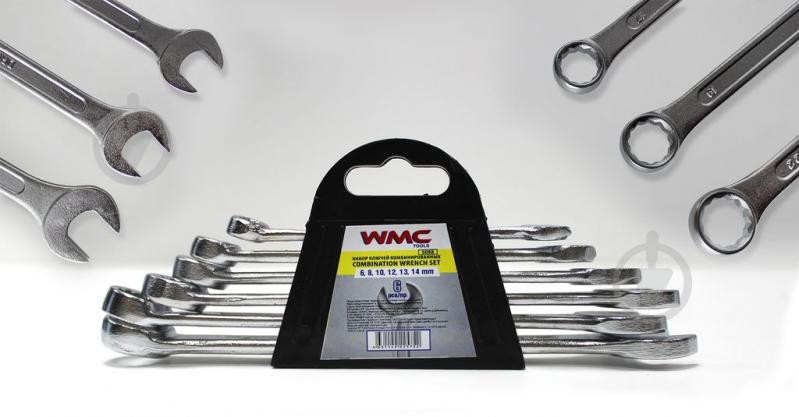 Набор ключей рожково-накидных WMC TOOLS WT-5068 - фото 3