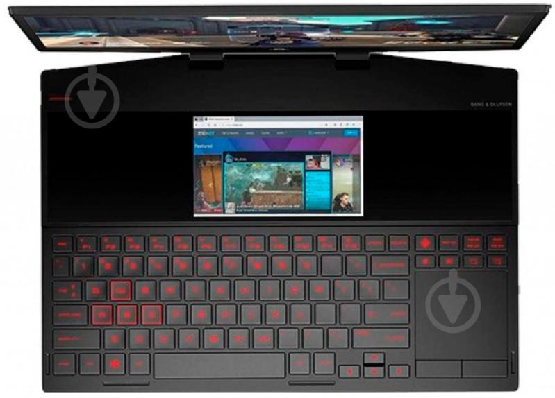 Ноутбук HP OMEN X 2S 15,6" (7BV20EA) black - фото 4