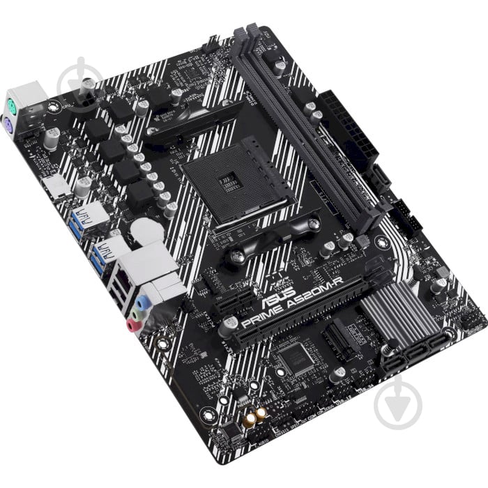 Материнська плата Asus 90MB1H60-M0EAY0 (Socket AM4, AMD A520, micro ATX) - фото 4