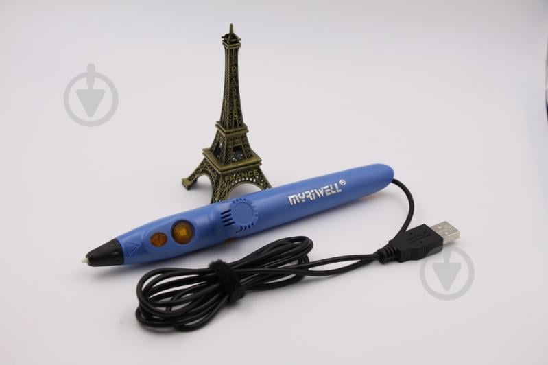 Набор для рисования 3D-пластиком Myriwell RP-200A Dark Blue - фото 4