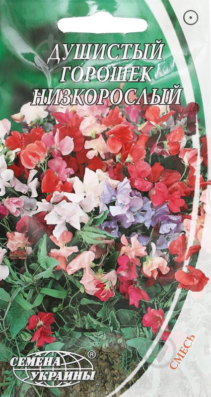 Семена Насіння України горошек душистый низкорослый 1 г - фото 1