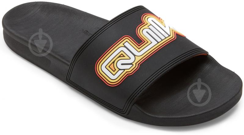 Шлепанцы Quiksilver RIVI WORDMARK SLIDE II AQYL101354-KVJ2 р.42 черный - фото 1