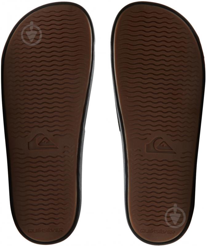 Шлепанцы Quiksilver RIVI WORDMARK SLIDE II AQYL101354-KVJ2 р.42 черный - фото 4