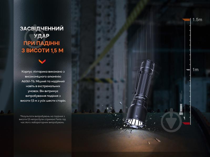Фонарь Fenix 3000 Lm черный WF26R - фото 4