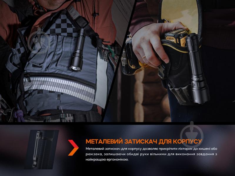 Фонарь Fenix 3000 Lm черный WF26R - фото 10