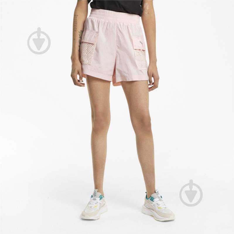 Шорты Puma Evide Short 59977527 р. M розовый - фото 1