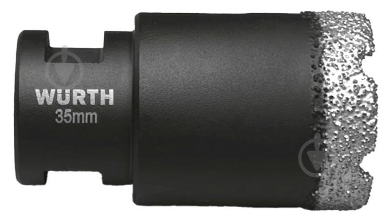 Коронка алмазна HARD CERAMIC M14 35 мм 1457440035 - фото 1