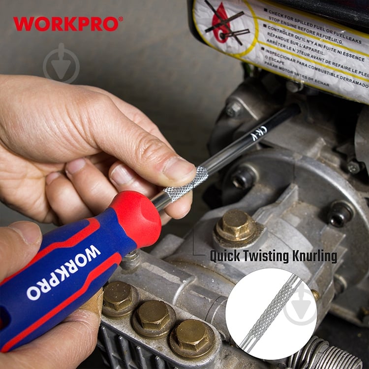 Отвертка WORKPRO PH3x150 мм CR-V PRO WP221032 - фото 8 Отвертка WORKPRO PH3x150 мм CR-V PRO WP221032 - фото 8