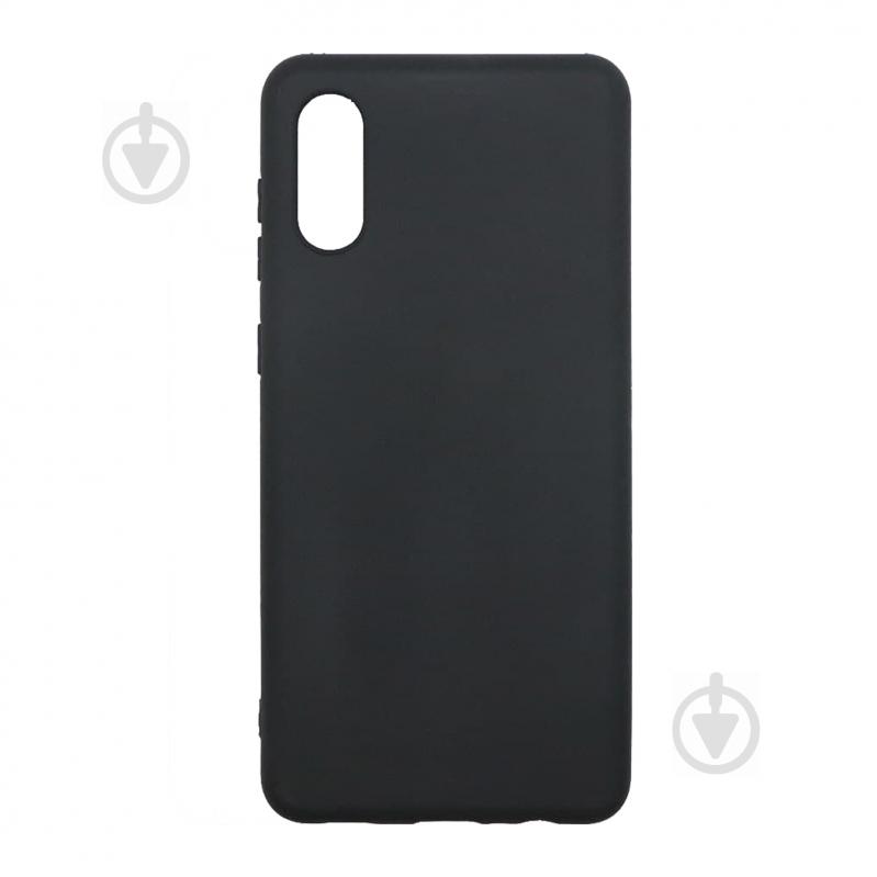 Чехол Armorstandart Matte Slim Fit для Samsung A02 (A022) Black (ARM58172) - фото 1