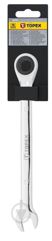 Ключ комбинированный Topex р.10 35D741 - фото 2