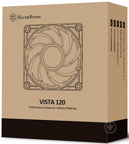 Вентилятор для корпуса SilverStone Vista VS120B (SST-VS120B) - фото 9