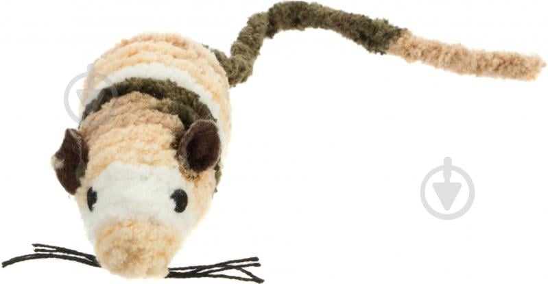 Игрушка для котов Camon Мышка + мяч разноцветный - фото 2