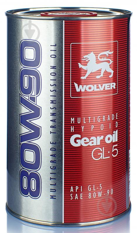 Мастило трансмісійне Wolver Gear Oil 80W-90 1 л - фото 1