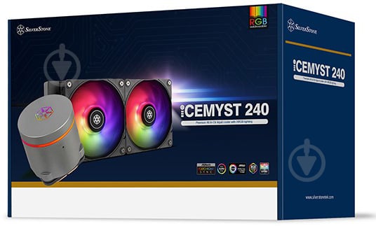 Система водяного охолодження SilverStone IceMyst IM240-ARGB (SST-IM240-ARGB) - фото 15