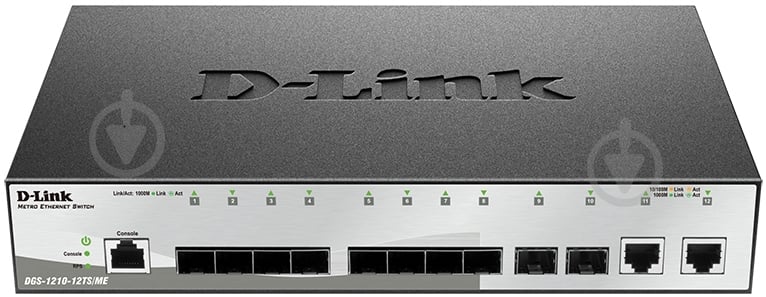 Коммутатор D-Link DGS-1210-12TS/ME - фото 1