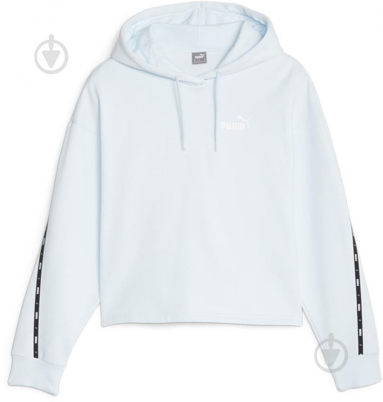 Джемпер Puma ESS TAPE HOODIE FL 67599669 р.XS голубой - фото 1