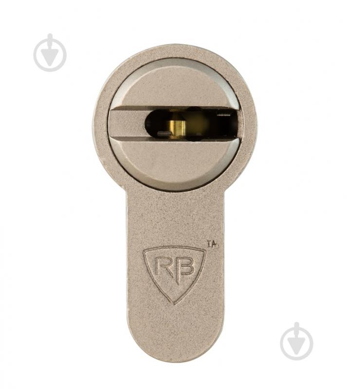 Циліндр RB-LOCKS KEYLOCX 50x50 ключ-ключ 100 мм нікель сатин - фото 2