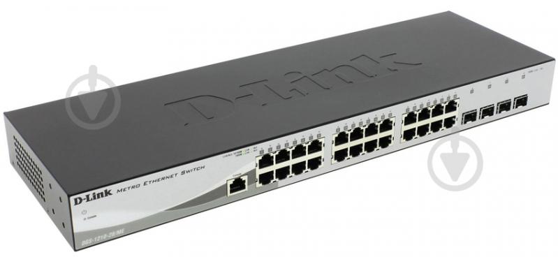 Коммутатор D-Link DGS-1210-28/ME/A - фото 2 Коммутатор D-Link DGS-1210-28/ME/A - фото 2