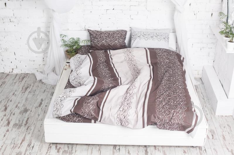 Комплект постельного белья 1.5 Cord коричневый Ecotton - фото 1 Комплект постельного белья 1.5 Cord коричневый Ecotton - фото 1