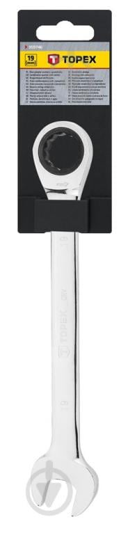 Ключ комбинированный Topex р.19 35D746 - фото 2 Ключ комбинированный Topex р.19 35D746 - фото 2