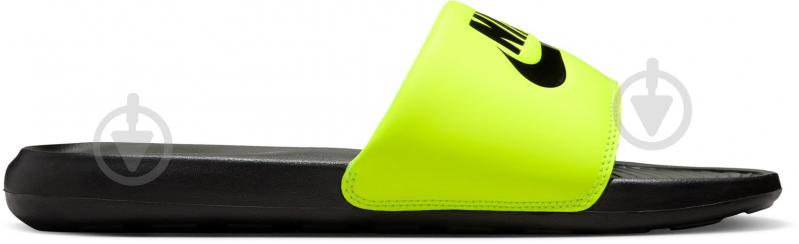 Шлепанцы Nike Victori One CN9675-015 р.46 черно-салатовый - фото 2