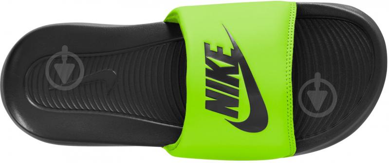 Шлепанцы Nike Victori One CN9675-015 р.46 черно-салатовый - фото 7
