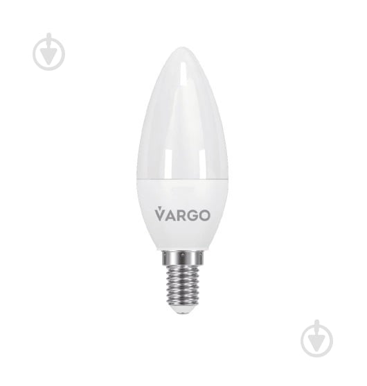 Лампа светодиодная VARGO V-111142 9 Вт C37 E14 220 В 4000 К 111142 - фото 1