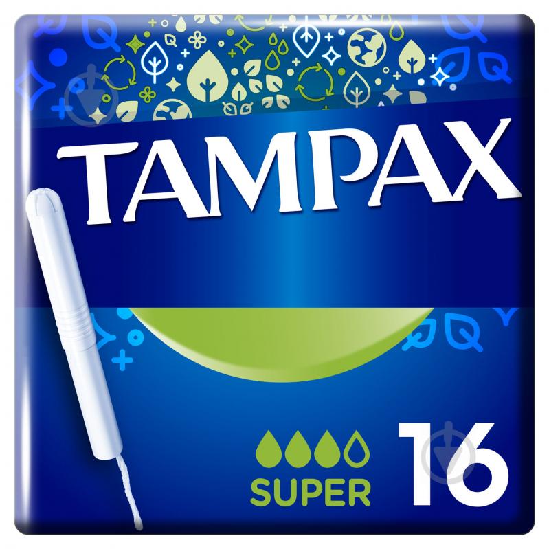 Тампоны Tampax super 16 шт. - фото 1