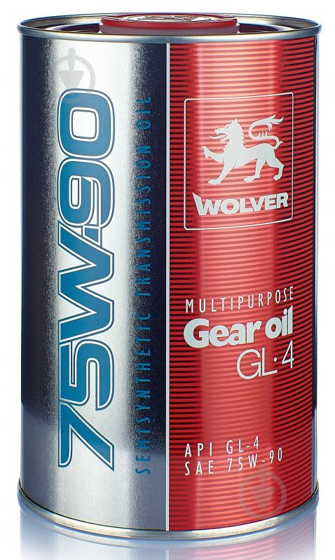 Масло трансмиссионное Wolver Multipurpose Gear Oil GL-4 75W-90 1 л - фото 1