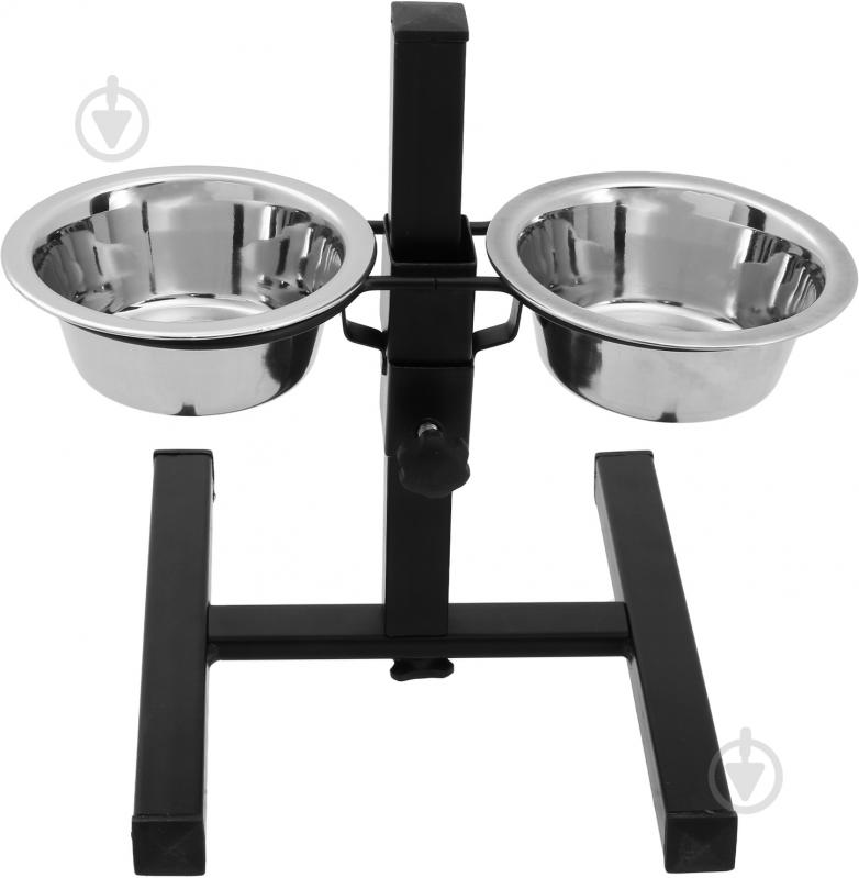 Стійка CАMON з двома мисками 450 мл - фото 2 Стійка CАMON з двома мисками 450 мл - фото 2