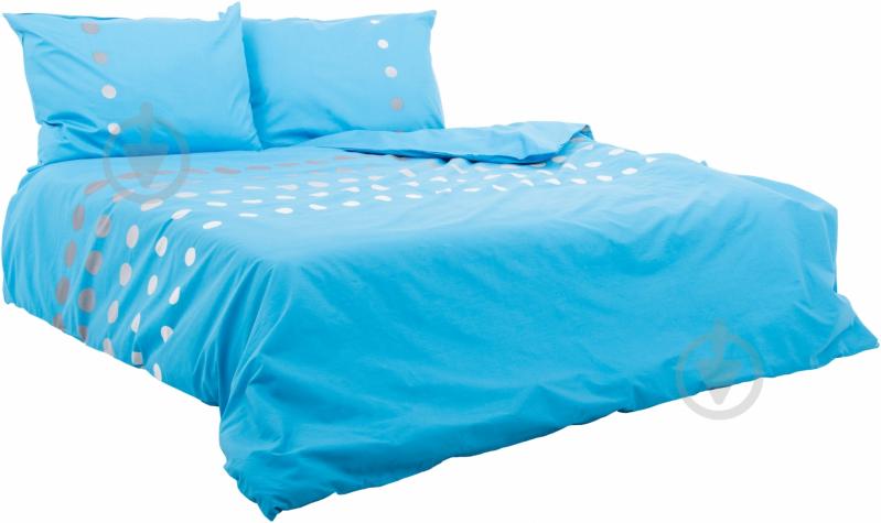 Комплект постельного белья Симфония 2,0 синий Dormeo (без простыни) - фото 1 Комплект постельного белья Симфония 2,0 синий Dormeo (без простыни) - фото 1