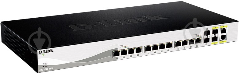 Коммутатор D-Link DXS-1210-16TC - фото 2 Коммутатор D-Link DXS-1210-16TC - фото 2