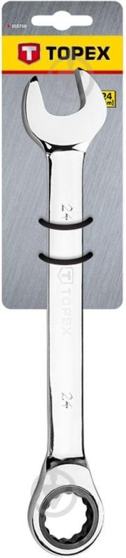 Ключ комбинированный Topex р.24 35D750 - фото 2