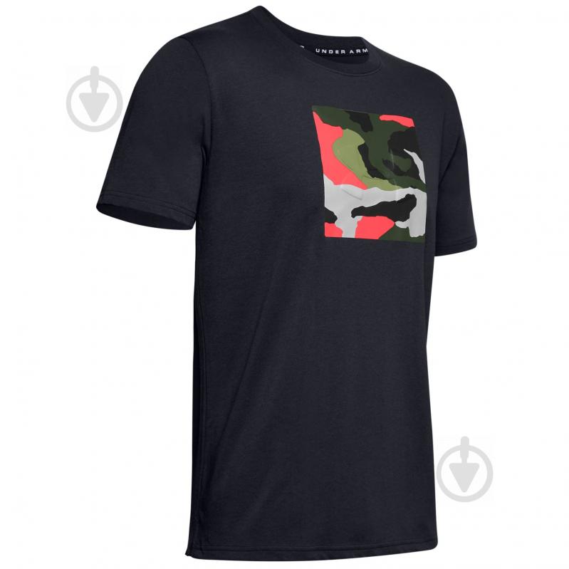 Футболка Under Armour UNSTOPPABLE CAMO TEE 1345542-001 р.XL чорний - фото 1