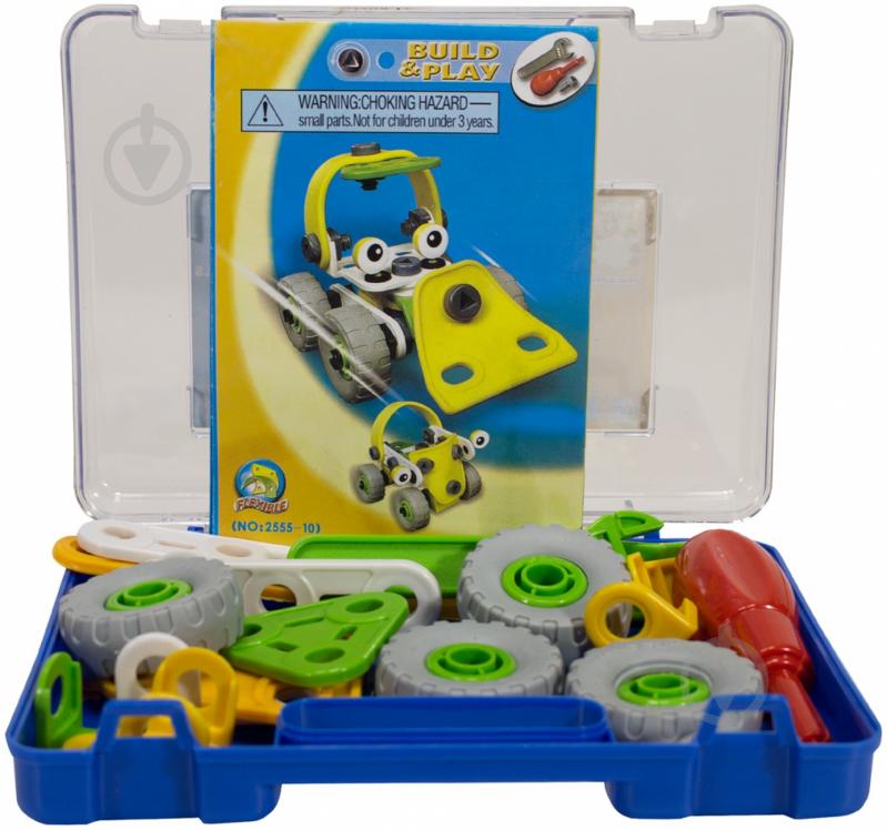 Конструктор Flexible Build & Play 2 моделі машин 2555-10A - фото 2 Конструктор Flexible Build & Play 2 моделі машин 2555-10A - фото 2