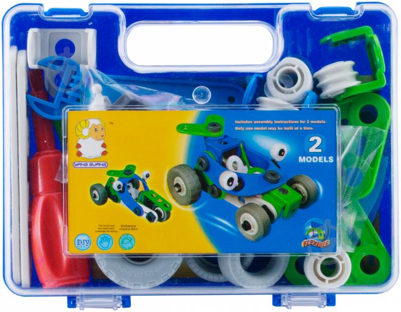Конструктор Flexible Build & Play 2 модели машин 2555-8A - фото 2
