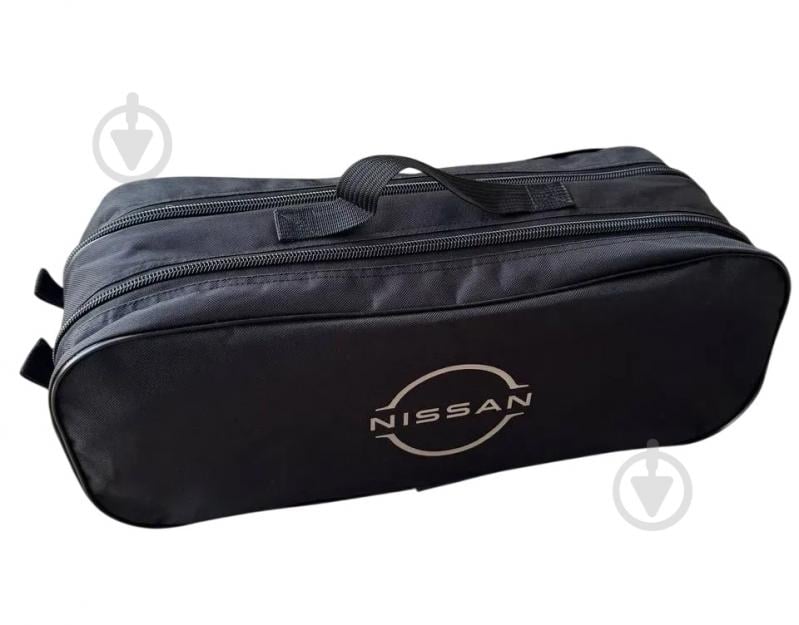 Сумка-органайзер в багажник Nissan Poputchik чорний - фото 2