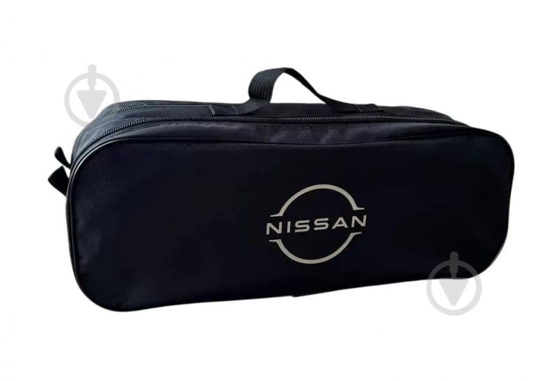 Сумка-органайзер в багажник Nissan Poputchik чорний - фото 3