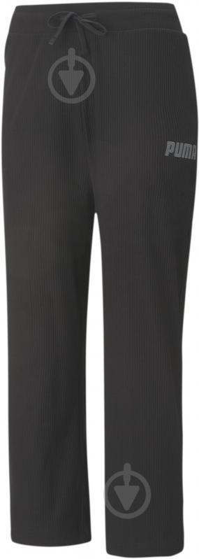 Брюки Puma Modern Basics Wide Pants 58593801 р. M черный - фото 2