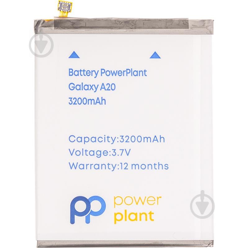 Батарея акумуляторна PowerPlant Samsung Galaxy A20 3200 мА/г (SM170685) - фото 1